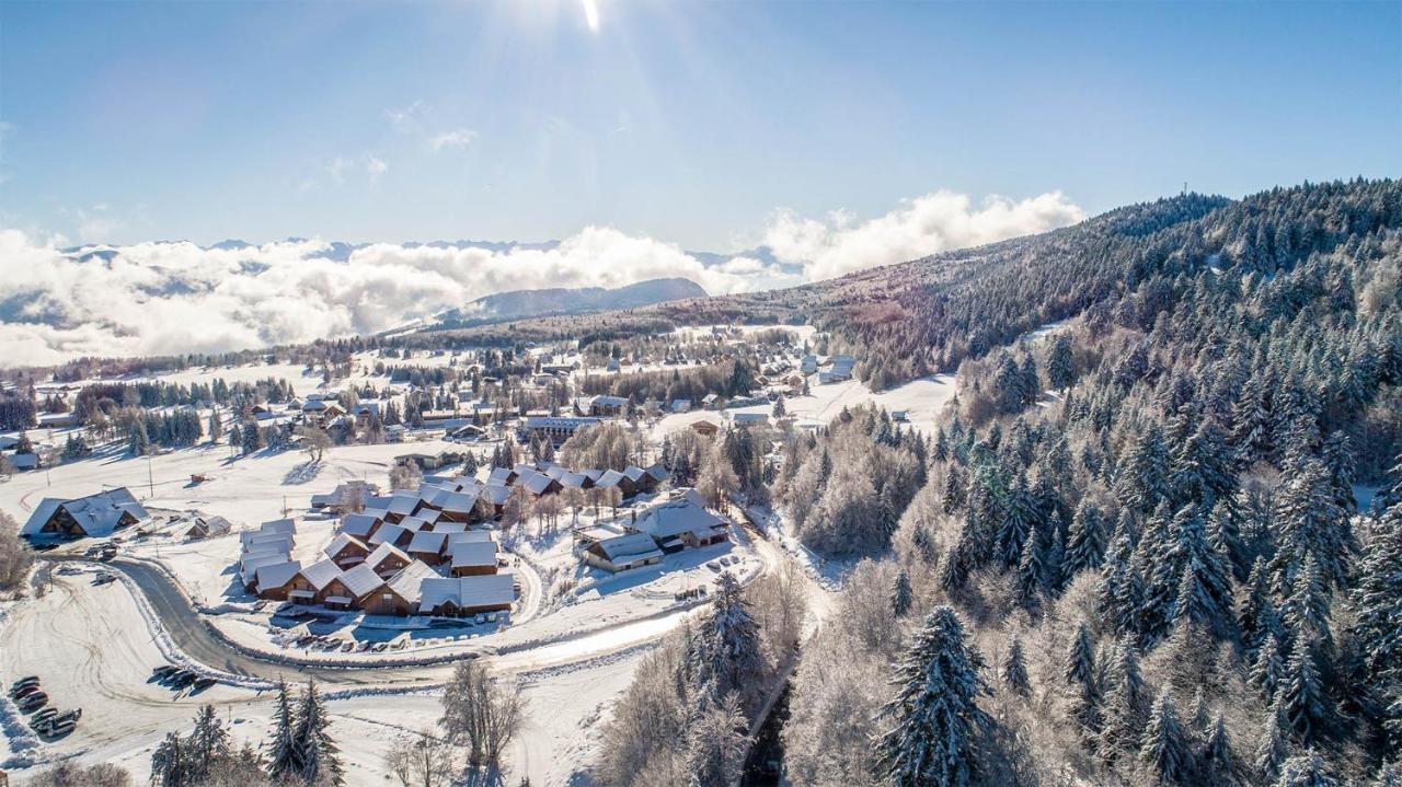 Madame Vacances Les Chalets Du Berger Premium*** La Féclaz Kültér fotó